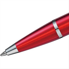 Parker IM Red Chrome Trim Ballpoint - Maqio