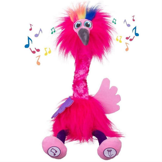Sassimals Flossi the Flamingo Soft Toy - Maqio