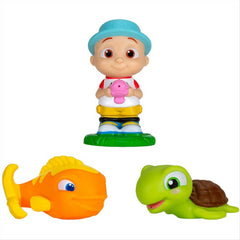 Cocomelon Shark, Turtle & JJ Bath Squirter Toys - Maqio