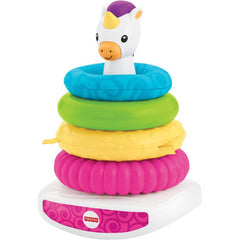 Fisher-Price Unicorn Rock a Stack Pyramid Baby Toy
