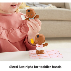 Fisher-Price Little People Twins + Fox Blanket Dolls - Maqio