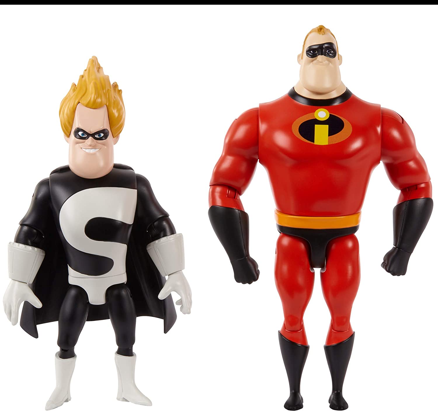 The Incredibles Nemesis Pack - Mr. Incredible & Syndrome Action Figures GMD18 - Maqio
