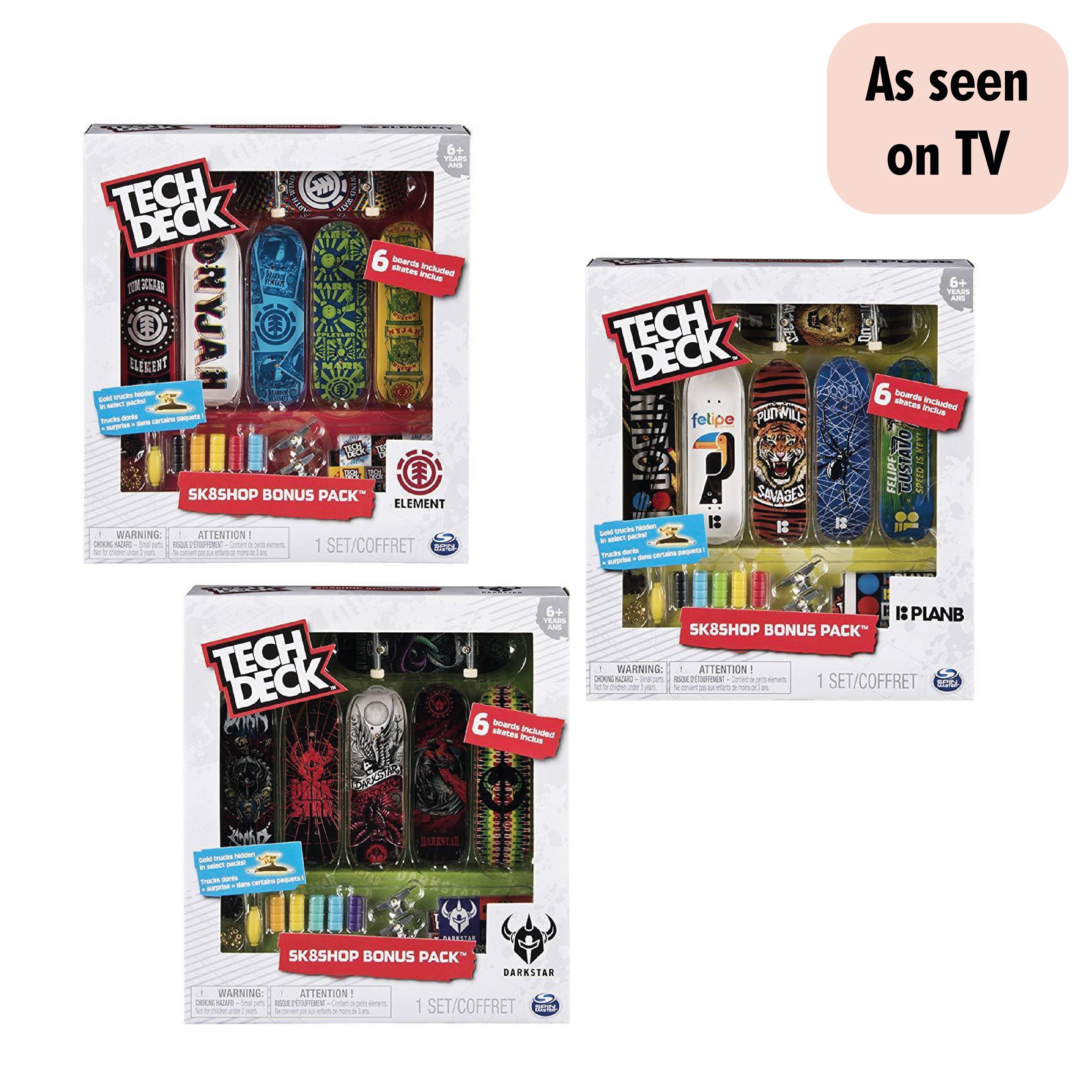 Tech Deck 6028845 Sk8Shop Bonus Pack - ASSORTED - Maqio