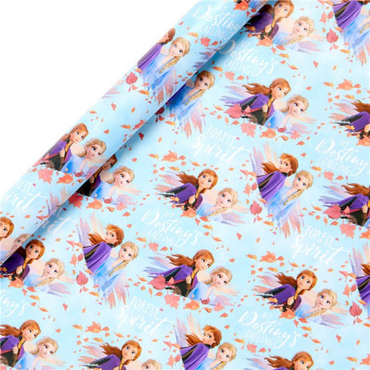 2m Wrapping Paper Roll - Disney Frozen - Maqio