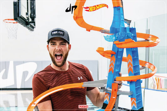 YouTubers Dude Perfect Create Insane Hot Wheels Track