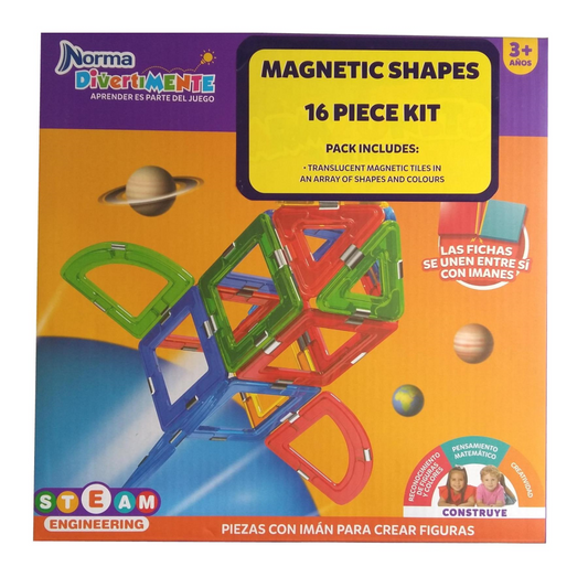 Norma 16 Piece Kit Magnetic Tiles