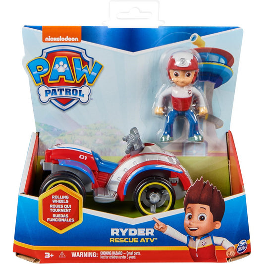 Paw Patrol Rescue ATV and Mini Character Figure - Ryder
