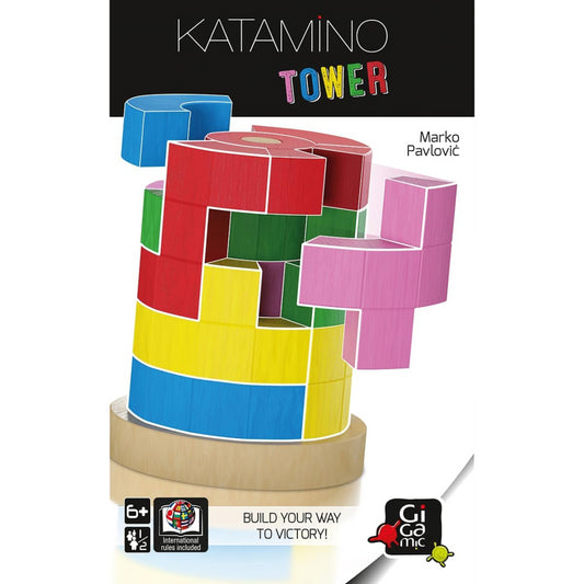 Gigamic Katamino Tower Family Strategy Puzzle Game