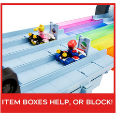 Hot Wheels Mario Kart Rainbow Road Track