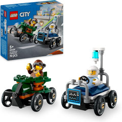 Lego City 60459 Aeroplane Vs Hospital Bed Construction Playset