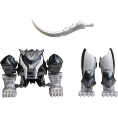 Marvel Mech Strike Black Panther & Sabre Claw Mechasaur 4-Inch Action Figure
