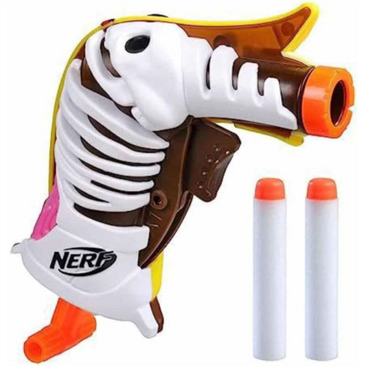 Nerf Fortnite Micro Peely Bone Mini Blaster Toy