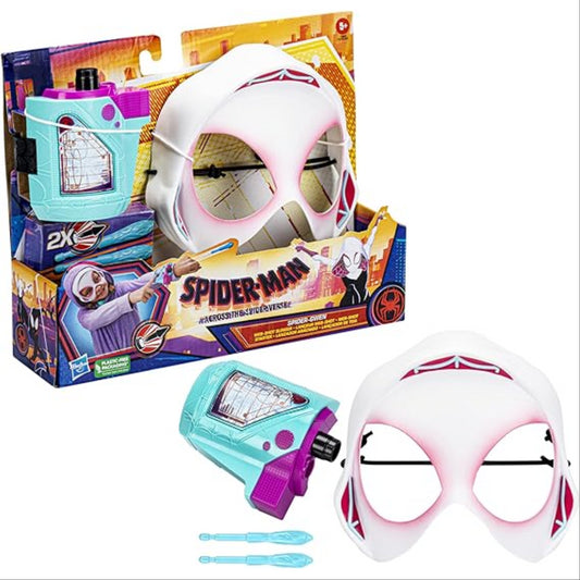 Spider-Man Verse Movie Blaster And Mask - Spider-Gwen