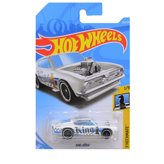 Hot Wheels Die-Cast Vehicle King Kuda White