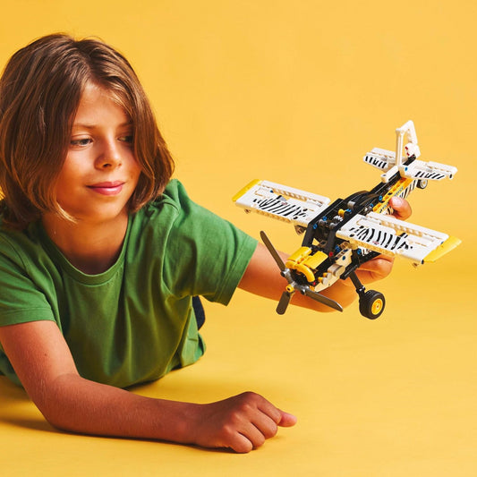 Lego Technic 42198 Bush Plane Model Airplane Propeller and Engine Playset