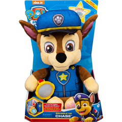 Paw Patrol Snuggle Up Chase Plush with Torch and Sounds