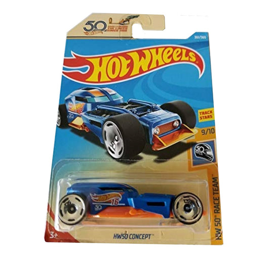 Hot Wheels Die-Cast Vehicle Concept Car Blue