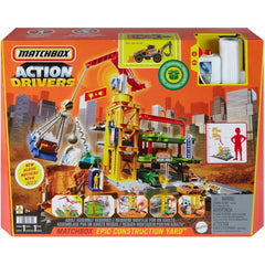 Matchbox Action Drivers Epic Construction Yard Playset