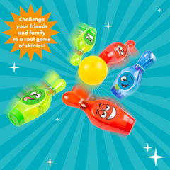 Abeec Light Up Skittles Indoor Outdoor Family Game