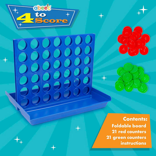 Abeec 4 to Score Game Giant Connect Style Game