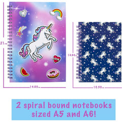 Abeec Unicorn Magic Stationery Set Kids Craft Supplies