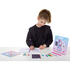 Abeec Unicorn Magic Stationery Set Kids Craft Supplies