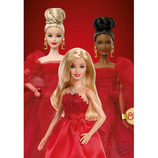 Barbie Mattel 80th Anniversary Red Dress Doll