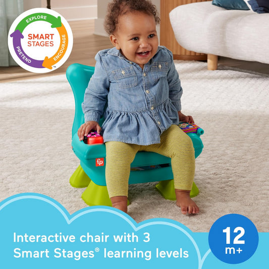 Fisher-Price Laugh & Learn Smart Stages Chair Turquoise