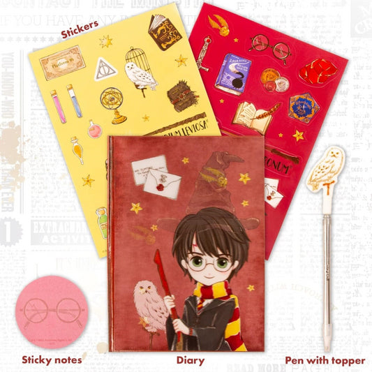 Harry Potter Wizarding World Lenticular Diary Set