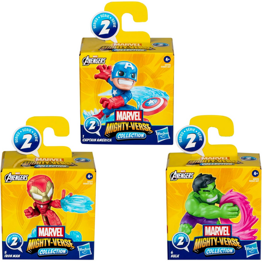 Marvel Avengers MIGHTY-VERSE Collection Set of 3 (Series 2)