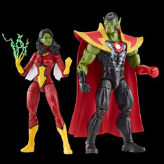 Marvel Legends Skrull Queen vs Super-Skrull 2-Pack