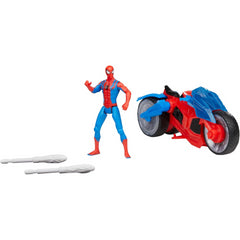 Marvel Spider-Man Web Blast Cycle with 4-Inch Figure