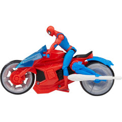 Marvel Spider-Man Web Blast Cycle with 4-Inch Figure