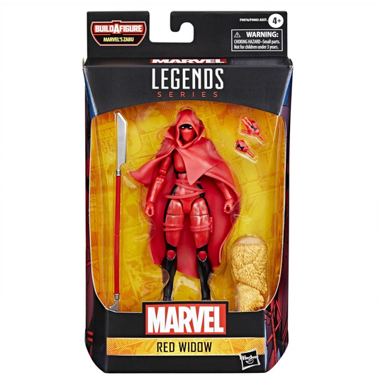 Marvel Legends Series RED WIDOW Figure 4 (BUILD A FIGURE: MARVEL'S ZABU-LEFT ARM)