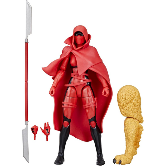 Marvel Legends Series RED WIDOW Figure 4 (BUILD A FIGURE: MARVEL'S ZABU-LEFT ARM)