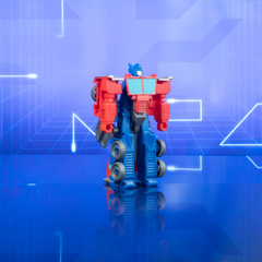 Transformers Earthspark Optimus Prime 1-Step Flip Changer
