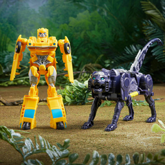 Transformers Rise of the Beasts Bumblebee & Snarlsaber 2 Pack