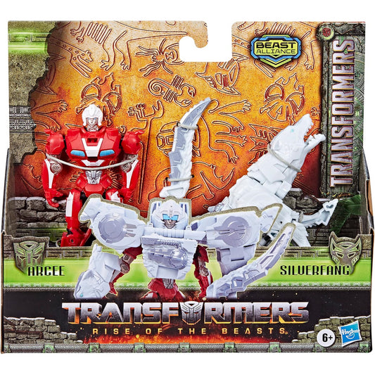 Transformers Rise of the Beasts Arcee & Silverfang 2 Pack