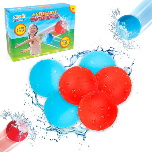 Abeec Summer Reusable Water Balls Outdoor Water Play Set