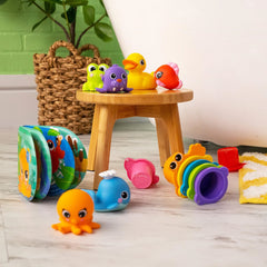 Bright Starts Splash Splash Baby Bath Toy Set