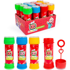 Cocomelon Maze Bubbles 12 Pack Bubble Toys