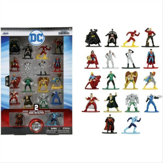 DC Comics Jada Nano Metalfigs Die-Cast Figures 18 Pack Series 7