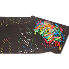 Lite-Brite Refill Set Pegs and Templates