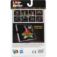 Lite-Brite Refill Set Pegs and Templates