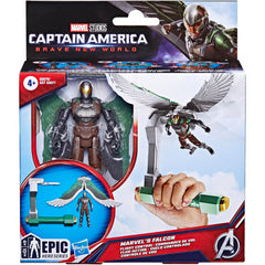 Marvel Captain America Brave World Falcon Flight Control Figure