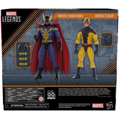 Marvel Legends Squadron Supreme Nighthawk vs Blur 2 Pack