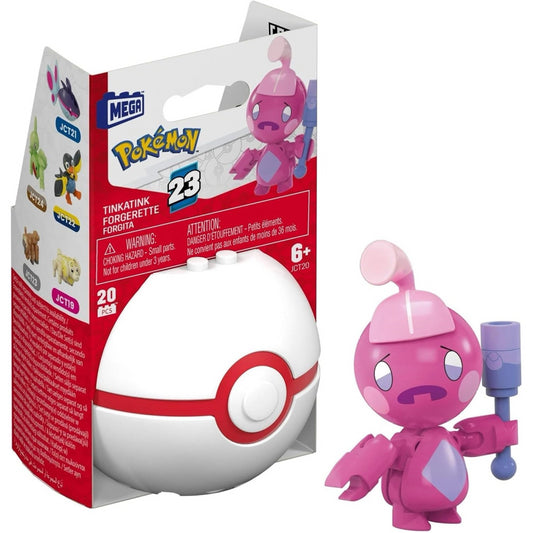 Mega Construx Pokemon Tinkatink Poke Ball Building Set