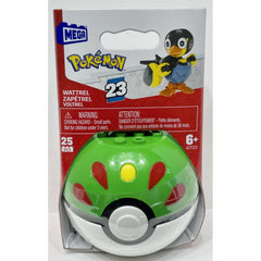 Mega Construx Pokemon Wattrel Poke Ball Building Set