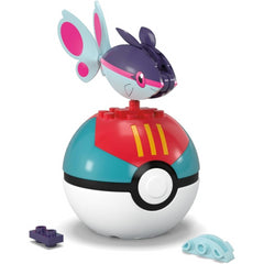 Mega Construx Pokemon Finneon Poke Ball Building Set