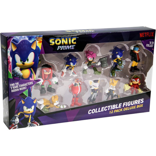 Sonic The Hedgehog Prime Collectible Figures Deluxe 12 Pack